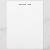 Gezinsgegevens Genealogie Fillable Form Sjabloon (Achterkant)