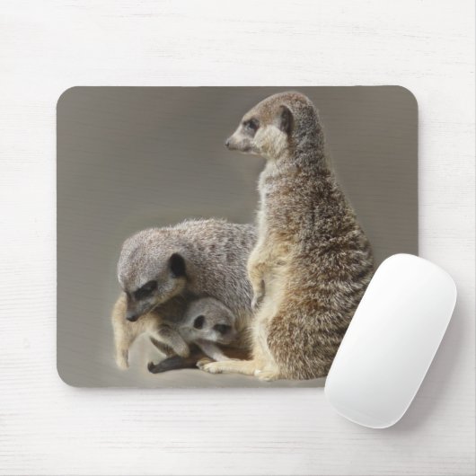 Gezinsgezinde stropdassen muismat (Met muis)