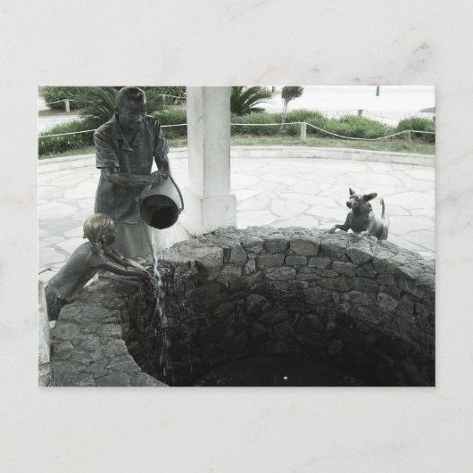 Gezinsgezinsleven Briefkaart (Voorkant)