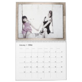 Gezinsgezinsleven | Elegant Gold Year in Pics | 12 Kalender (Jan 2026)