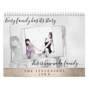 Gezinsgezinsleven   Elegant Gold Year in Pics   12 Kalender