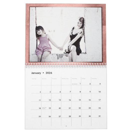 Gezinsgezinsleven | Koraaljaar in Afbeelding | 12  Kalender (Jan 2026)