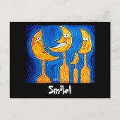 Gezinsglimlach Briefkaart (Voorkant)