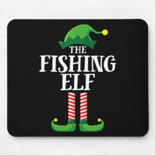 Gezinsgroep Kerstfeest Vis Elf Matching Muismat