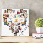 Gezinshart Foto collage Klein vierkant wit Canvas Afdruk<br><div class="desc">Creëer je eigen hart gevormd Foto Collage met 29 van je favoriete foto's en selfies. Het fotomalplaatje is opstelling voor u om uw afbeeldingen toe te voegen die in rijen van links naar rechts werken. De collage omvat een verscheidenheid van landschap, portret en vierkante vormen om u overvloed van opties...</div>