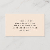 Gezinshart Logo Borstvoeding Deskundige borstvoedi Visitekaartje (Achterkant)