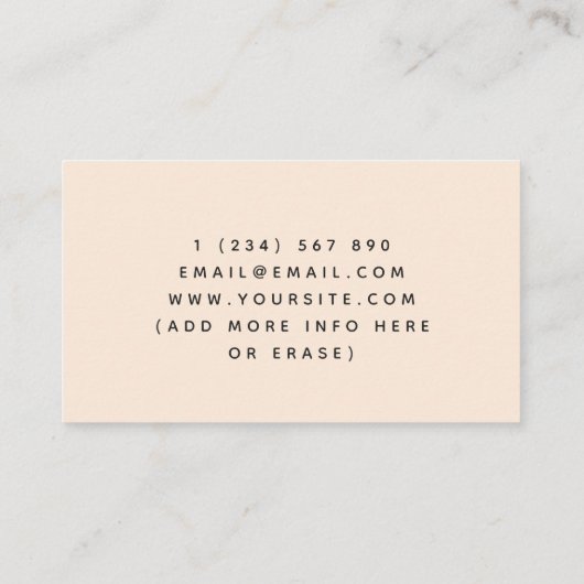 Gezinshart Logo Borstvoeding Deskundige borstvoedi Visitekaartje (Achterkant)