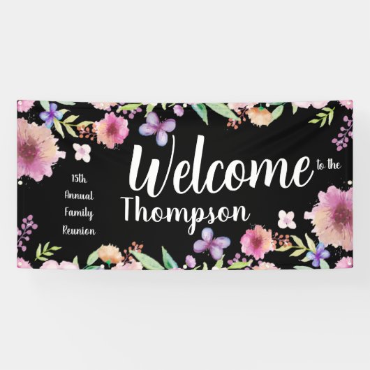 gezinshereniger ventilatorpilaar spandoek (Horizontaal)