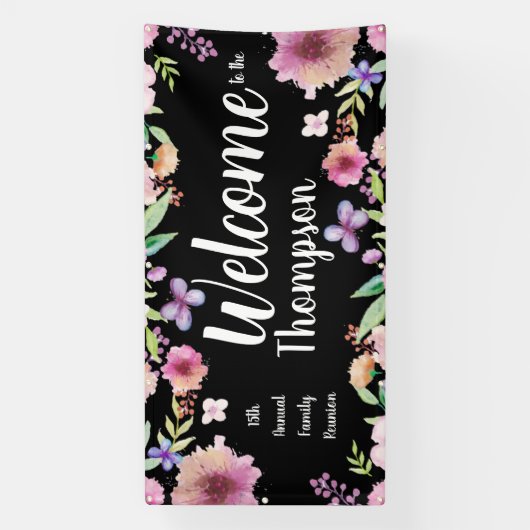 gezinshereniger ventilatorpilaar spandoek (Verticaal)