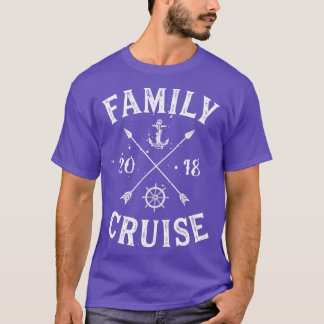 Gezinshereniging 2018 zomervakantie t-shirt