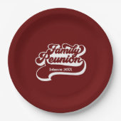 Gezinshereniging aangepast Bord papier (Voorkant)