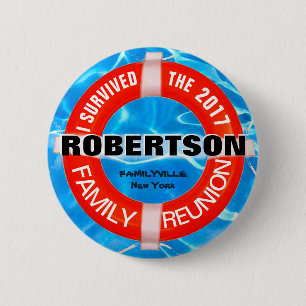 Gezinshereniging aangepaste Button