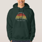 Gezinshereniging Aangepaste Camping Trip Sunset Fo Hoodie (Voorkant)