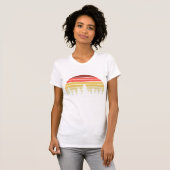 Gezinshereniging Aangepaste Camping Trip Sunset Fo T-shirt (Voorkant volledig)