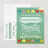 Gezinshereniging Aankondigingskaart (Voorkant / Achterkant)