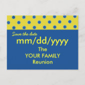 Gezinshereniging Aankondigingskaart (Voorkant)