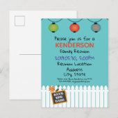 Gezinshereniging Aankondigingskaart (Voorkant / Achterkant)