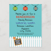 Gezinshereniging Aankondigingskaart (Voorkant)