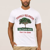 Gezinshereniging Apple Tree T-shirt (Voorkant)