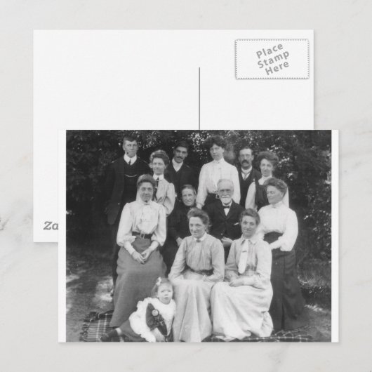 gezinshereniging briefkaart (Voorkant / Achterkant)