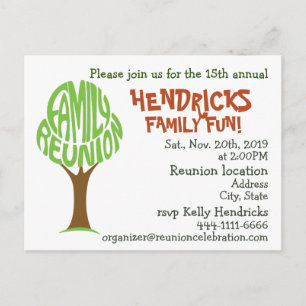 Gezinshereniging Briefkaart