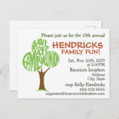 Gezinshereniging Briefkaart (Voorkant / Achterkant)