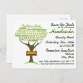 Gezinshereniging Briefkaart (Voorkant / Achterkant)