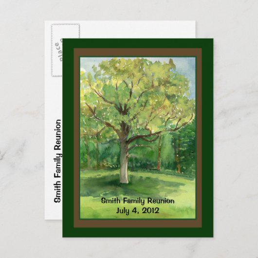 Gezinshereniging Briefkaart (Voorkant / Achterkant)