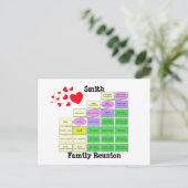 Gezinshereniging Briefkaart (Staand voorkant)