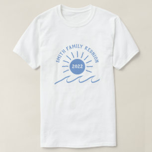 Gezinshereniging - Buiten - Zon bij Beach of Lake  T-shirt