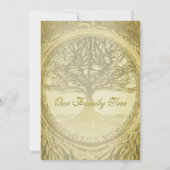 Gezinshereniging -  familieboom kaart (Achterkant)