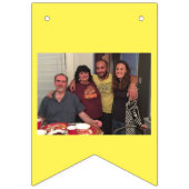 Gezinshereniging | Familiefoto's en naam op maat Vlaggetjes (Eerste vlag)