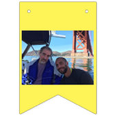 Gezinshereniging | Familiefoto's en naam op maat Vlaggetjes (Derde vlag)