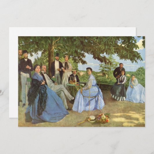 Gezinshereniging | Fré dé ric Bazille (Voorkant / Achterkant)