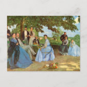 Gezinshereniging | Fré dé ric Bazille Briefkaart (Voorkant)