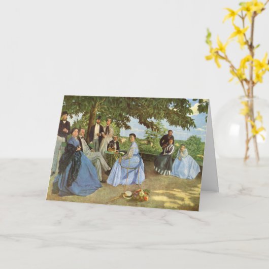 Gezinshereniging | Fré dé ric Bazille Kaart (Gele Bloem)