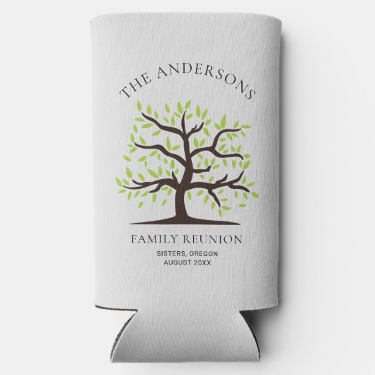 Gezinshereniging Genalogon Aangepast overzicht Seltzer Blikjeskoeler (Achterkant)