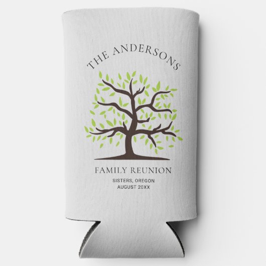 Gezinshereniging Genalogon Aangepast overzicht Seltzer Blikjeskoeler (Voorkant)