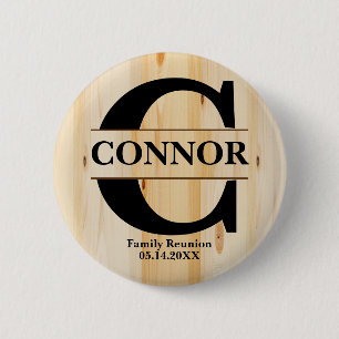Gezinshereniging Gepersonaliseerd Ronde Button 5,7 Cm