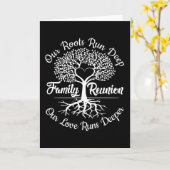 Gezinshereniging - Gezinsboomhart Kaart (Gele Bloem)