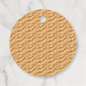 gezinshereniging Groene boomtak Memento Bedankjes Labels (Achterkant)