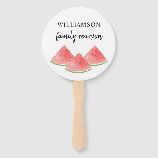 Gezinshereniging Handwaaier (Achterkant)