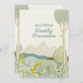 Gezinshereniging in bergen kaart (Voorkant / Achterkant)