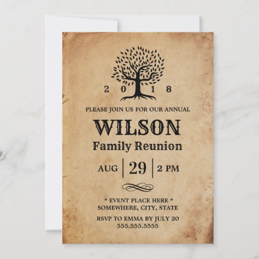 gezinshereniging kaart (Voorkant)