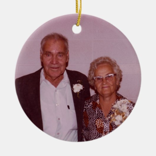 Gezinshereniging Keramisch Ornament (Voorkant)