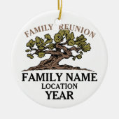 Gezinshereniging Keramisch Ornament (Voorkant)