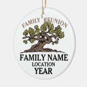 Gezinshereniging Keramisch Ornament (Links)