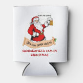 Gezinshereniging kerstfeest Funny Matching Holiday Blikjeskoeler (Voorkant)