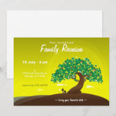 Gezinshereniging (Limoen) Kaart (Voorkant / Achterkant)