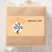 Gezinshereniging Moderne Boom Oranje Label Aangepa (Insitu)